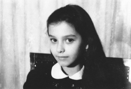 Georgiana Rosca at age 6