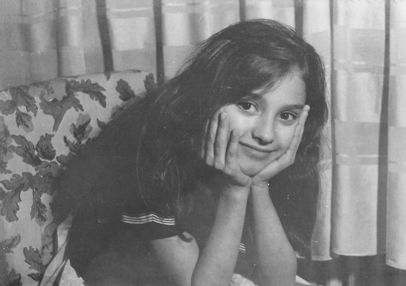 Georgiana Rosca at age 6
