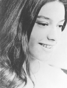 A teenage Georgiana Rosca