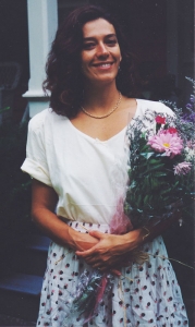 Georgiana Rosca as a young woman