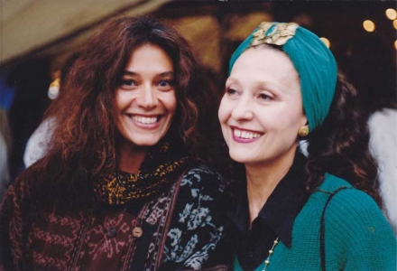 Georgiana Rosca with Angela Foster